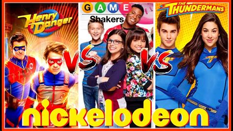 Henry Danger Game Shakers The Thundermans Battle Top Nickelodeon