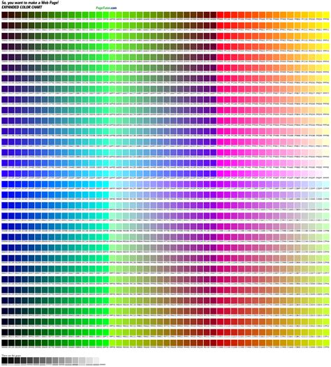 Km Designs Rgb Color Chart Amostras De Cores Nomes De Cores Grade