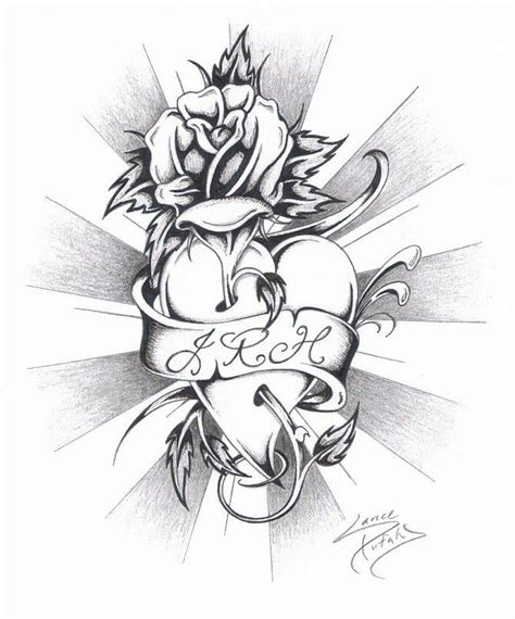 Rose Heart Tattoo Design Best Tattoo Designs Rose Heart Tattoo Heart Tattoo Designs Rose