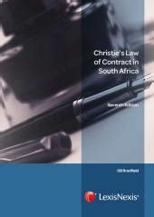 Hundreds of resume example questions have been answered here. Christies Law of Contract in South Africa | Thorolds