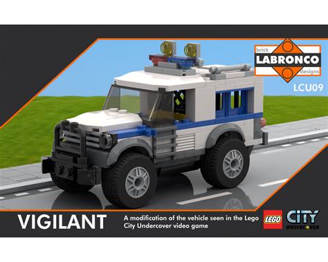 Lego Moc Lego City Undercover Vigilant By Labronco Brick Designs