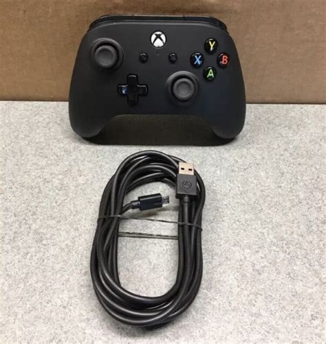 Powera Enhanced Wired Controller For Xbox One Black For Sale Online
