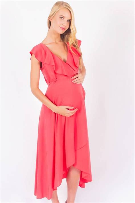 Maternity Wrap Midi Dress Sewing Pattern 3114 Get The Pdf Sewing