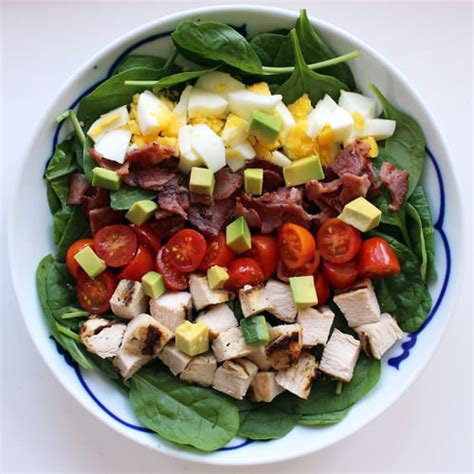 Healthy Cobb Salad Popsugar Fitness