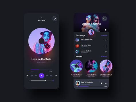 Pin By Shihui On App · Music Interface In 2020 Music App Design App