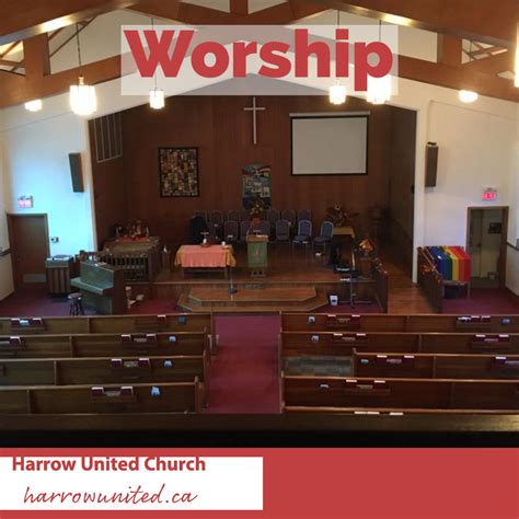 In Person Worship Harrow United Church Winnipeg