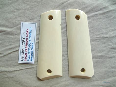 Genuine Elephant Ivory 1911 Grips For Sale At