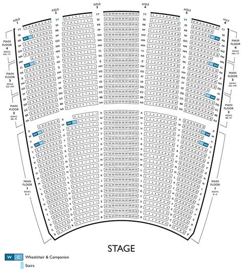 Civic Opera House Seating Chart ♥ween