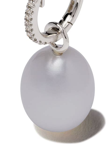 Annoushka 18kt White Gold Diamond Annoushka Favourites Earrings Farfetch
