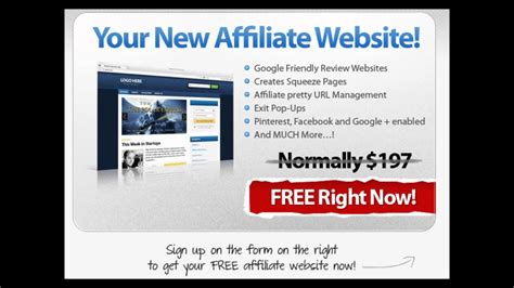 By adding the words it's free in front of its cta, it was able to increase the conversion rate by 28%. Free Landing Page Generator - YouTube