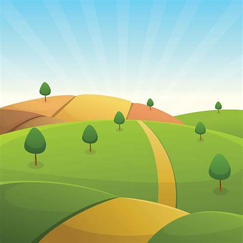 Royalty Free Country Road Clip Art Vector Images And Illustrations Istock