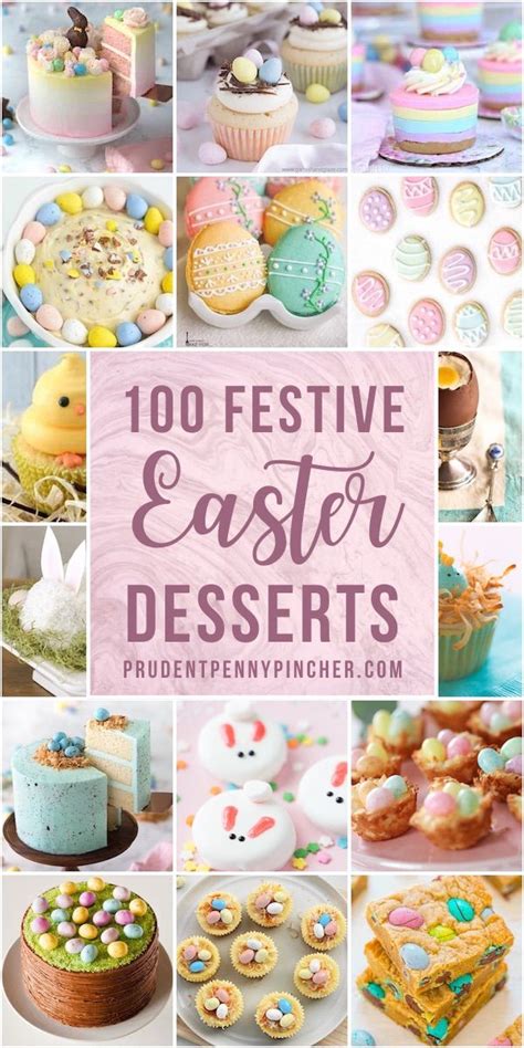 100 Festive Easter Desserts Easter Dessert Easter Dessert Table