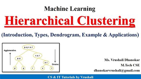 Ml 23 Hierarchical Clustering Agglomerative Clustering Divisive