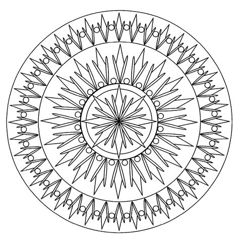 Trouvez des images de stock de flower mandala vintage decorative elements oriental en hd et des millions d'autres photos, illustrations et images vectorielles de stock libres de droits dans la collection shutterstock. Mandala facile 2 - Mandalas - Coloriages difficiles pour adultes