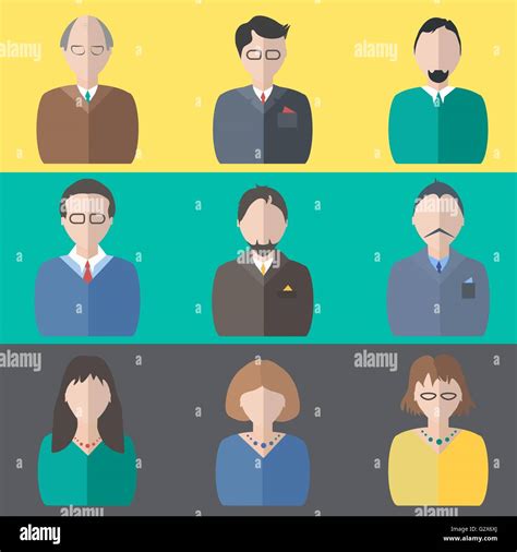 Set Business People Stock Vector Image And Art Alamy