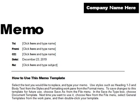 They will usually be company employees and will be responsible for directing the business and its other employees. Business Memo Template - 10+ Best Word Documents Free Download