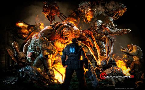 Gears Of War The 10 Most Grueling Boss Fights In The Series Ranked