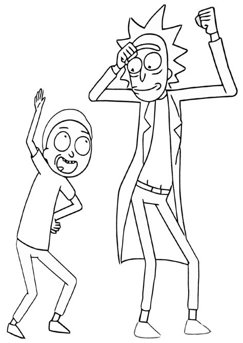 Stoner Coloring Pages For Adults Morty Colorir Raskrasil Images