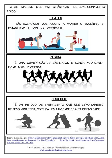 Atividade De Ed Fisica 1 Ano