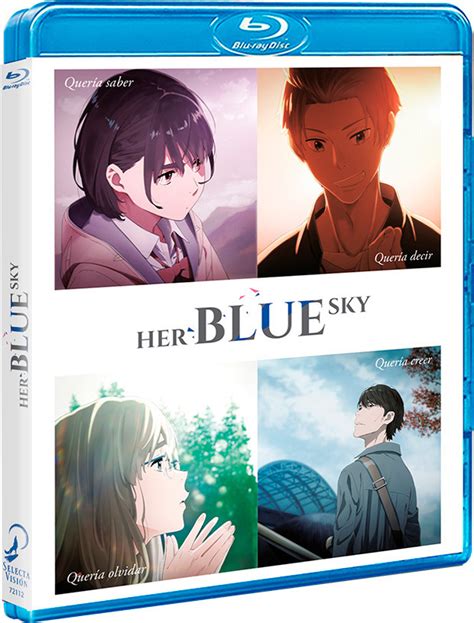 Blu Ray Sencillo Y Coleccionista Para El Anime Her Blue Sky