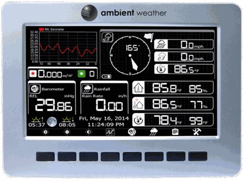 Ambient Weather WS-1200-CONSOLE Console for WS-1200 Series Wireless