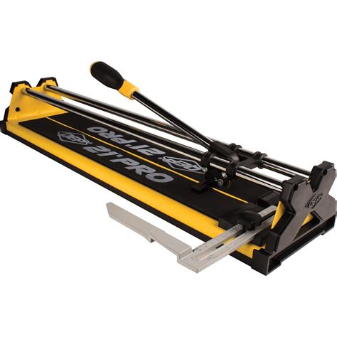 Electric tile cutting saws allow you to effortlessly score and cut large tiles to the nearest millimetre, with a diamond blade and water recirculation system for no mess cutting. QEP 21 in. Manual Pro Tile Cutter-10521Q - The Home Depot