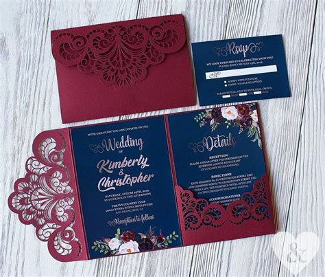 Pin on Wedding invitations