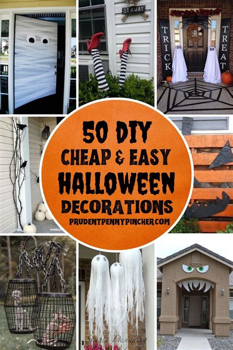 50 Cheap And Easy Diy Outdoor Halloween Decorations Easy Outdoor