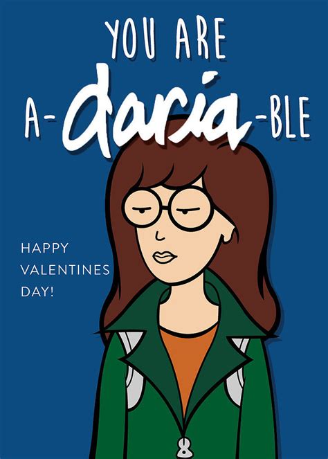 You Are A Daria Ble Valentines Only 90s Girls Will Truly Understand Popsugar Love And Sex