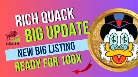 Rich Quack Coin New Listing Richquack Coin News Today Richquack