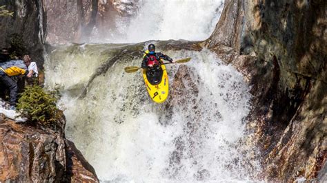 Watch These Kayakers Take On Some Crazy Waterfalls