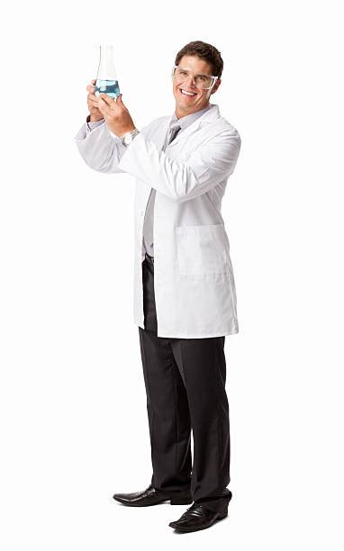 Scientist White Background Portrait Stock Photos Pictures And Royalty
