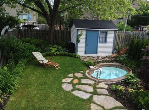 40 Outstanding Hot Tub Ideas To Create A Backyard Oasis Small Backyard Pools Hot Tub