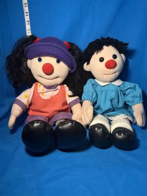 BIG COMFY COUCH Molly Doll 18 Loonette Clown 20 Vintage 1995 PBS
