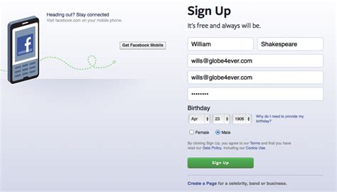 How To Join Facebook Step By Step Guide