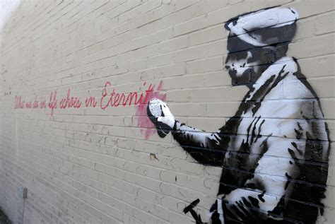 Gallery Banksys Graffiti Appears All Across New York City Metro Uk