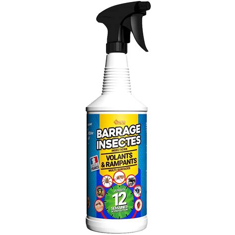 Spray Insecticide Barrage Insectes Insectes Volants Et Rampants