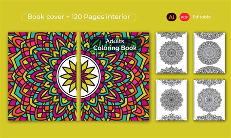 Adults Coloring Book Graphic By Kamrangd19 · Creative Fabrica
