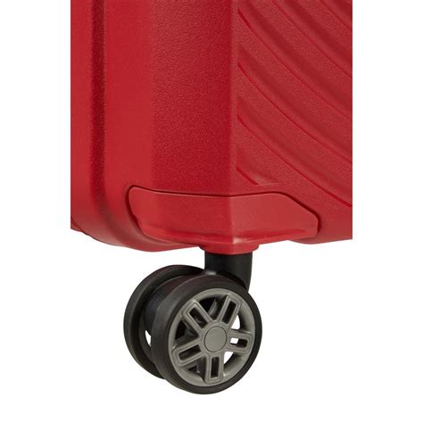 Kırmızı Samsonite Hi Fi 4 Tekerlekli Körüklü Büyük Boy Valiz 75cm