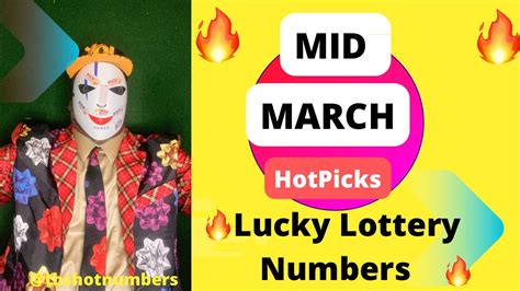 March Lucky Lottery Numbers Hot For The Rest Of The Month 🍀🔥 Rbshotnumbers Youtube