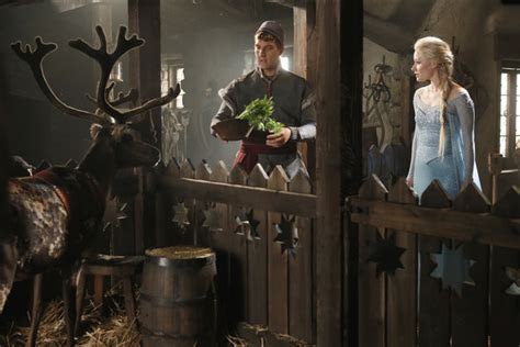 First Look Frozen S Elsa On Once Upon A Time Once Upon A Time
