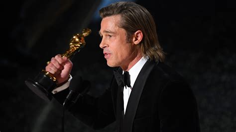 Oscars 2020 Brad Pitt Finally Wins First Academy Award As An Actor