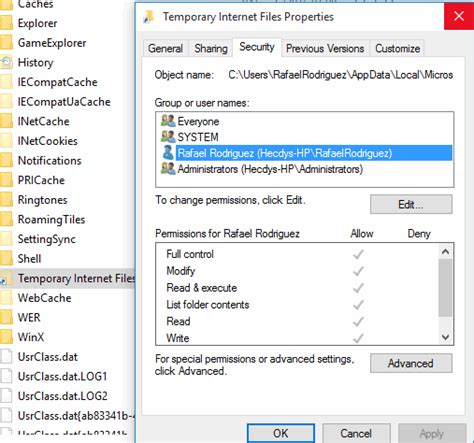 Ie Temp Folder Windows 10 Temp Folder Location Windows 10 Turjn