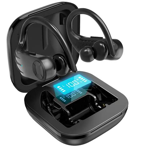 Wireless Earbuds Bluetooth Headphones 50 True Wireless Sport Earphones Built In Mic In Ear