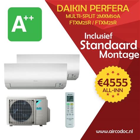 Airco Multi Split Daikin Perfera Mxm A Ftxm Ftxm Vermogen