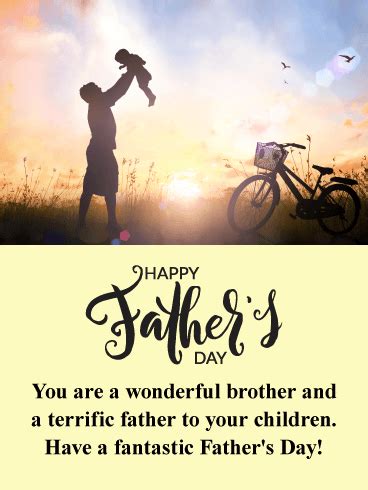 Quotes for brother on father's day. Happy Father's Day Wishes for Brother - Etandoz