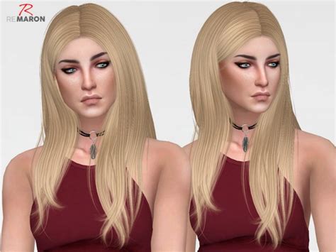 The Sims Resource Wings Os0530 Hair Retextured By Remaron Sims 4 Hairs