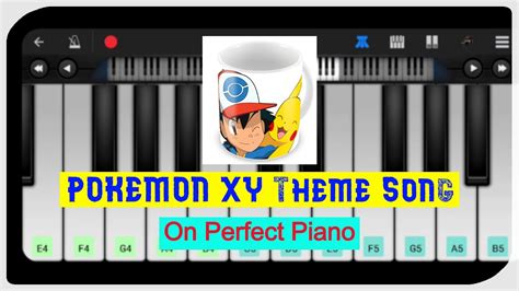Pokemon Xy Theme Song On Perfect Piano Youtube