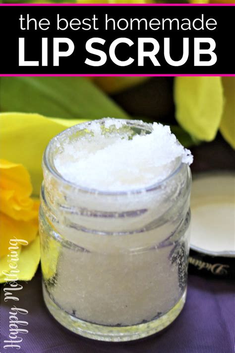 The Best Homemade Lip Scrub For Smooth Lips Sugar Lip Scrub Diy Lip Sugar Scrub Recipe Lip