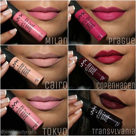 Image Result For Nyx Lip Colors For Black Women Lipcolors Lip Cream